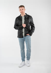 Lederjacke 1201-0928 black