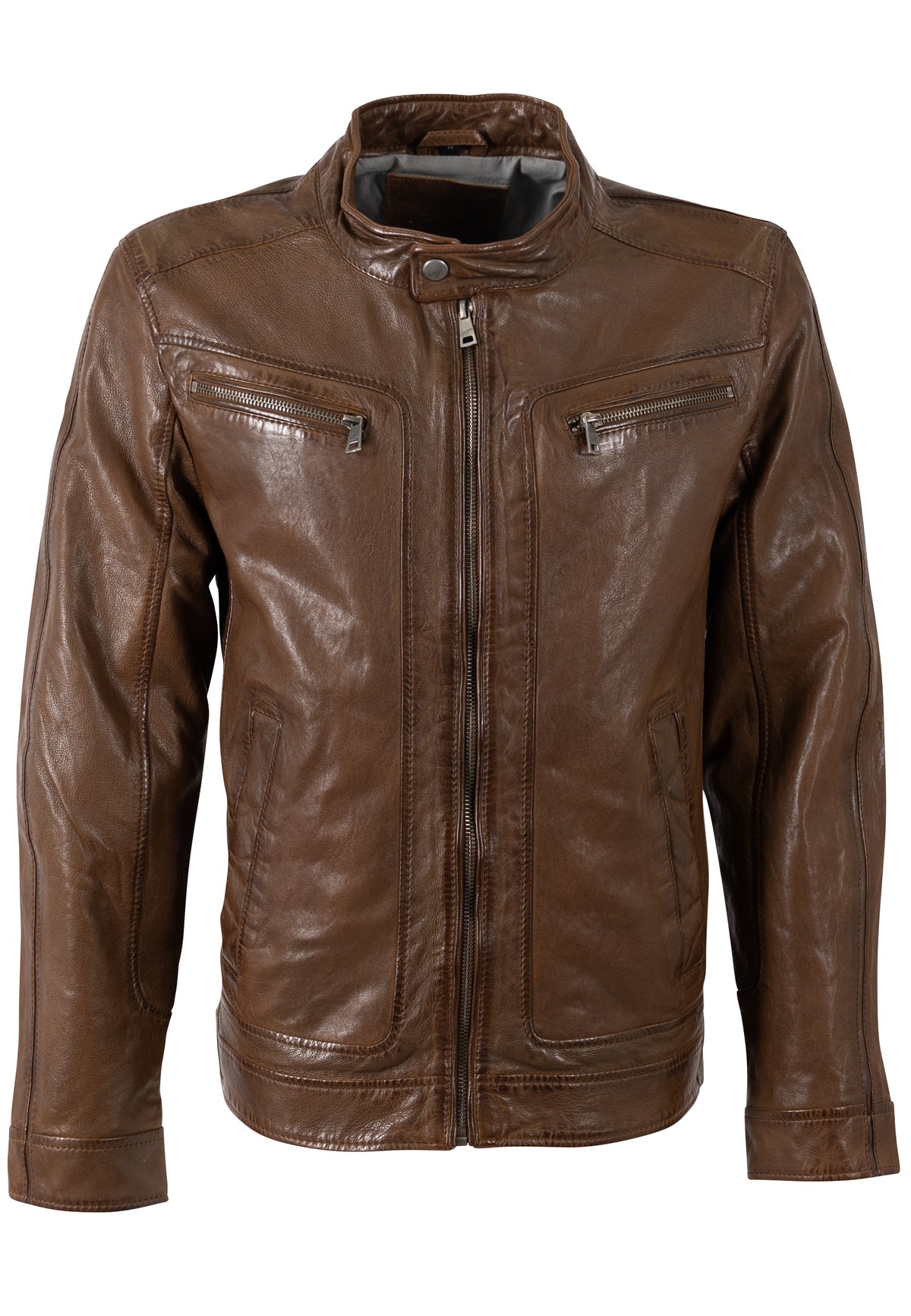 Lederjacke 1201-0928 dusty brown