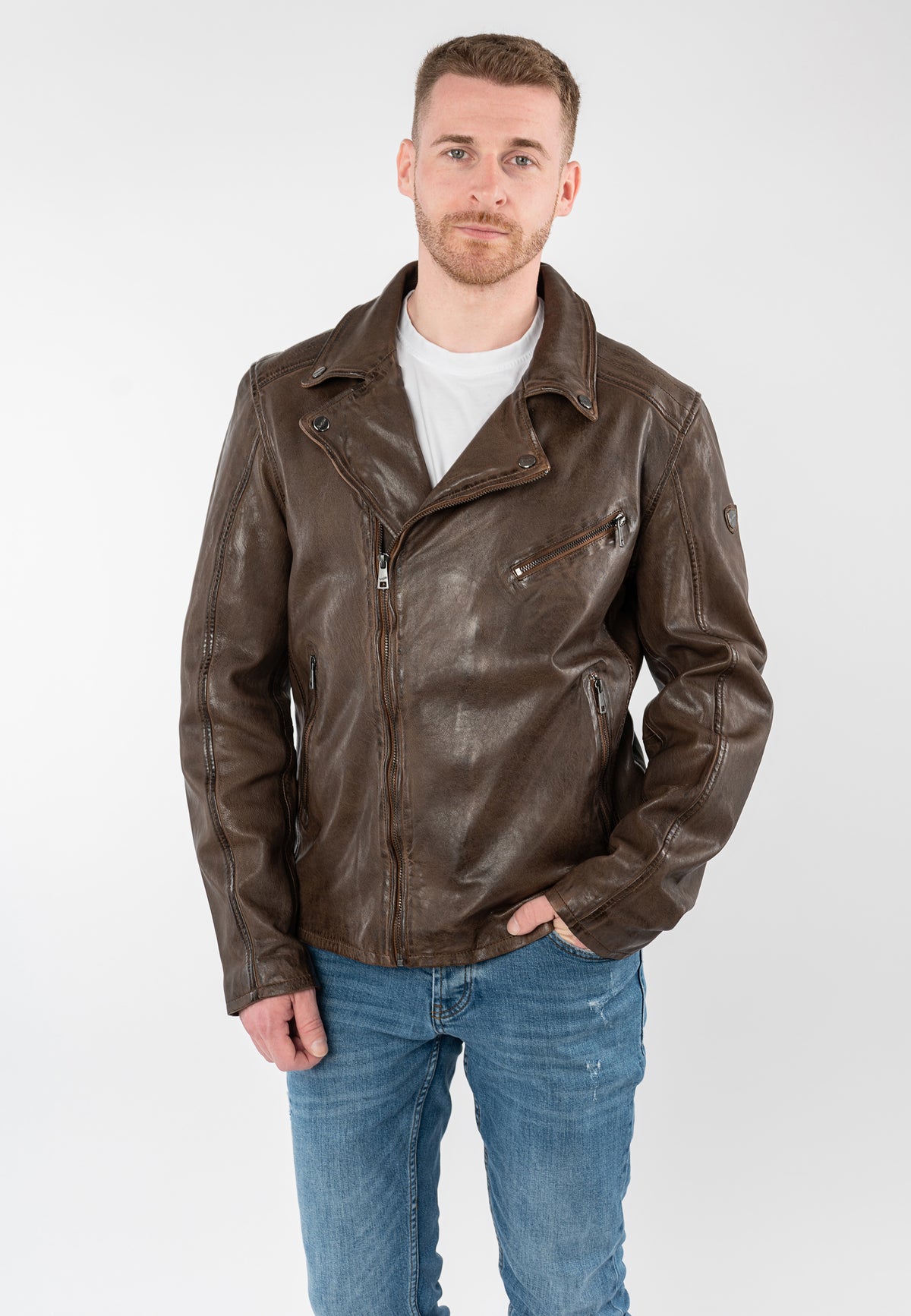 Lederjacke 1201-0942 nut