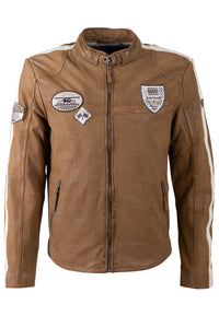 Lederjacke 1201-0944 dark camel