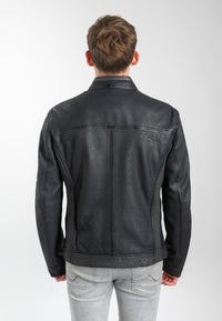 Lederjacke 1201-0946 dark anthracite