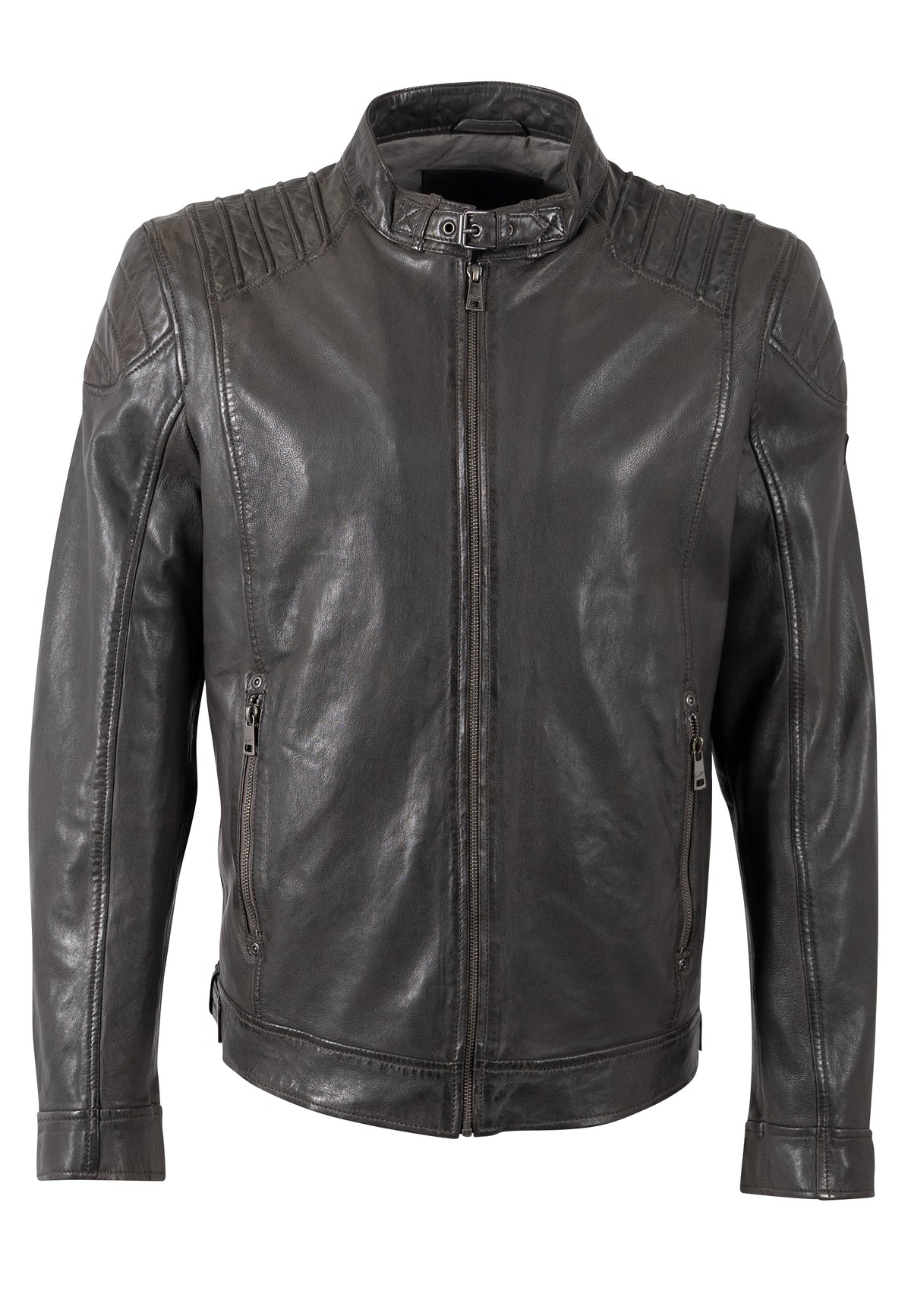 Lederjacke 1201-0947 anthracite