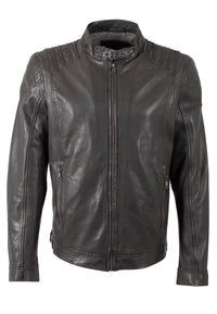 Lederjacke 1201-0947 anthracite
