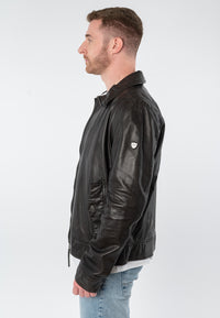 Lederjacke 1201-0949 dark brown