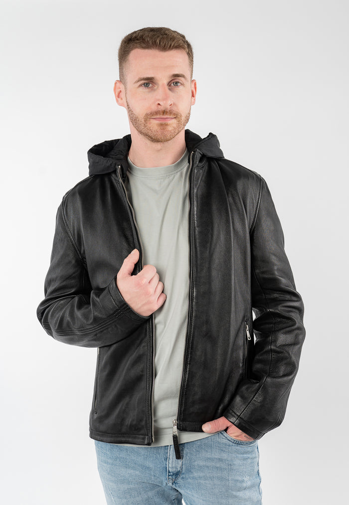 Lederjacke 1201-0956 black