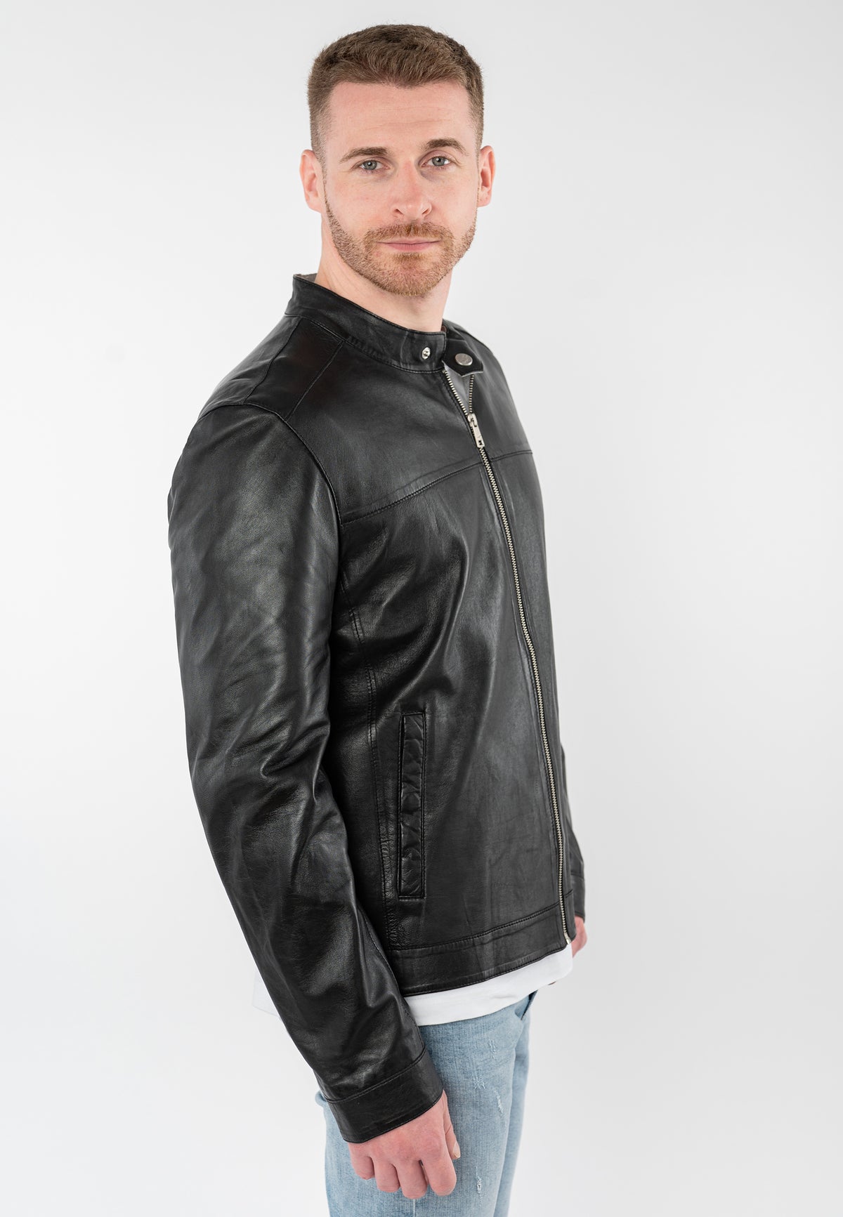 Lederjacke 1201-0958 black