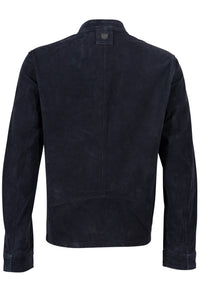 Lederjacke 1201-0972 navy