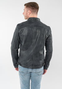 Lederjacke 1201-0991 anthracite