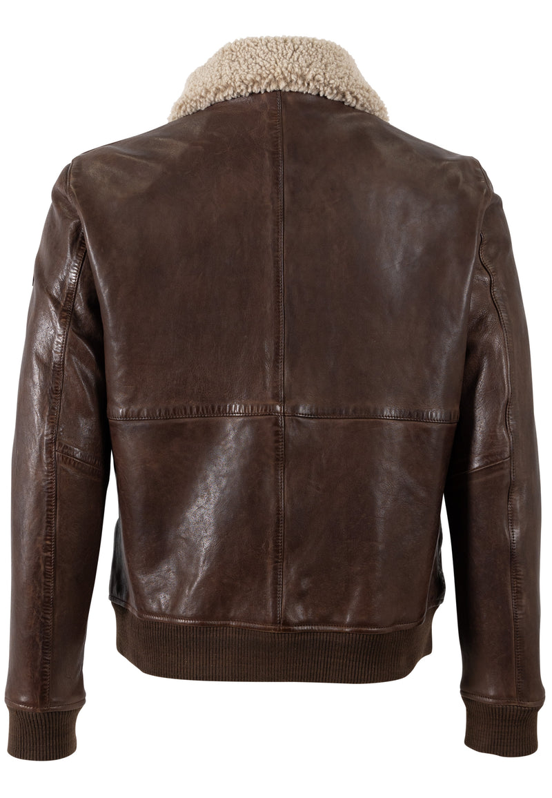 Lederjacke 1201-0773 brown