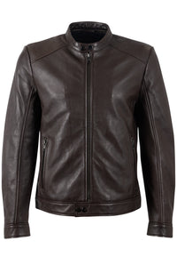 Lederjacke 1201-0781 dark brown