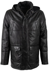 Lederjacke 1201-0788 dark anthracite