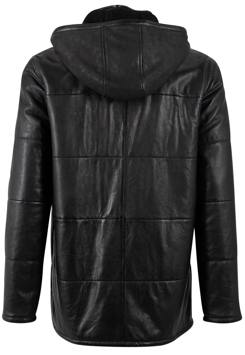 Lederjacke 1201-0788 dark anthracite
