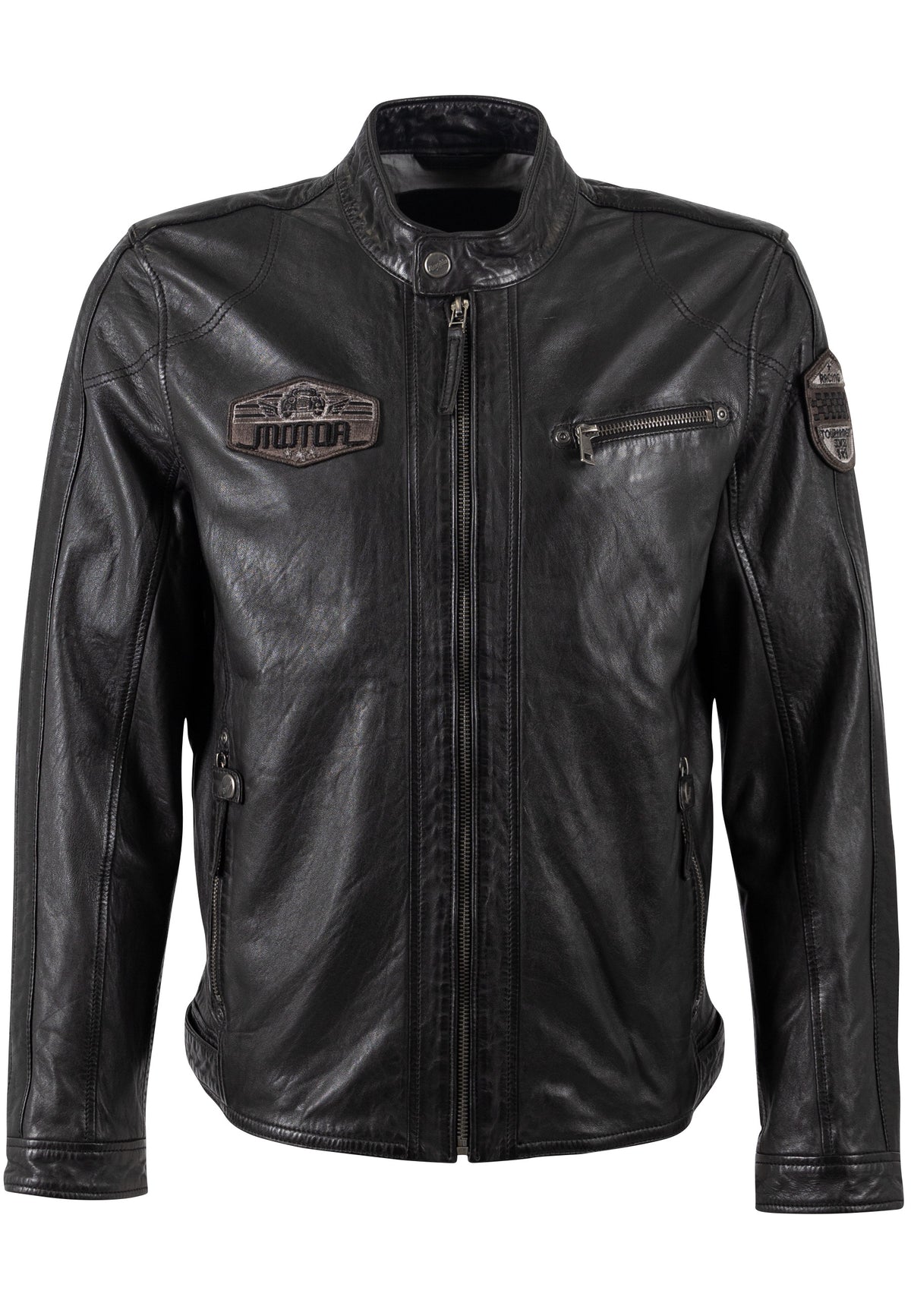 Bikerjacke 1201-0791 anthracite