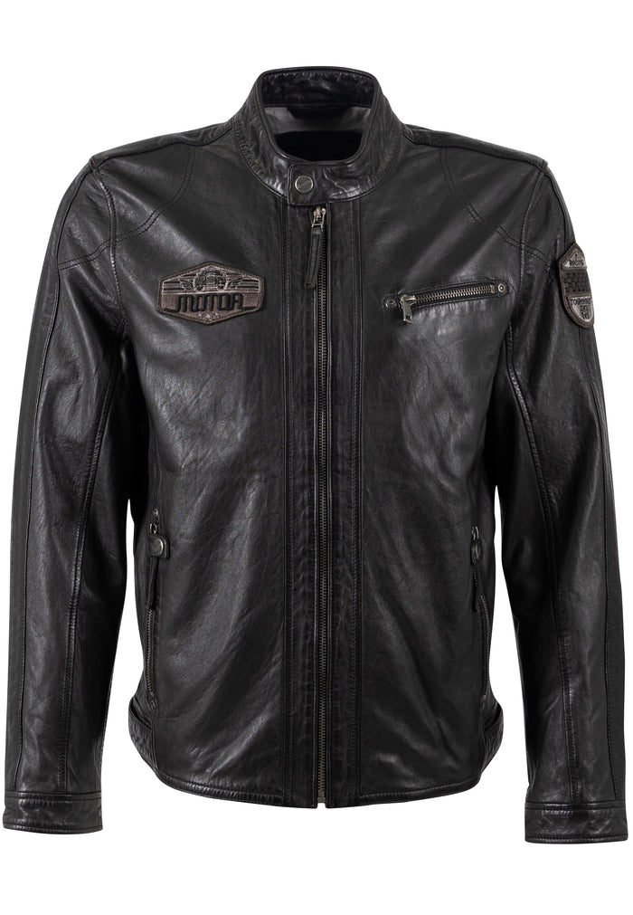 Bikerjacke 1201-0791 anthracite