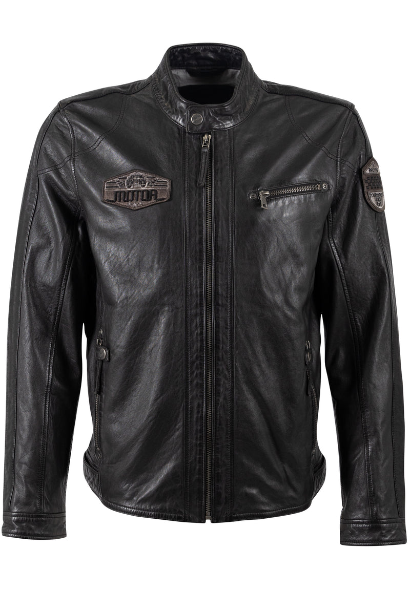 Bikerjacke 1201-0791 anthracite