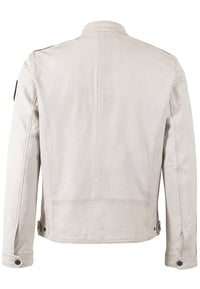 Bikerjacke 1201-0791 offwhite