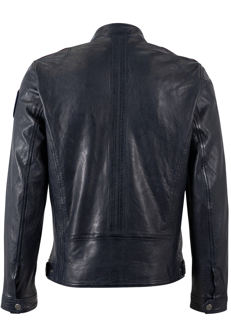 Bikerjacke 1201-0791 navy