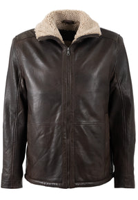 Lederjacke 1201-0796 antique brown