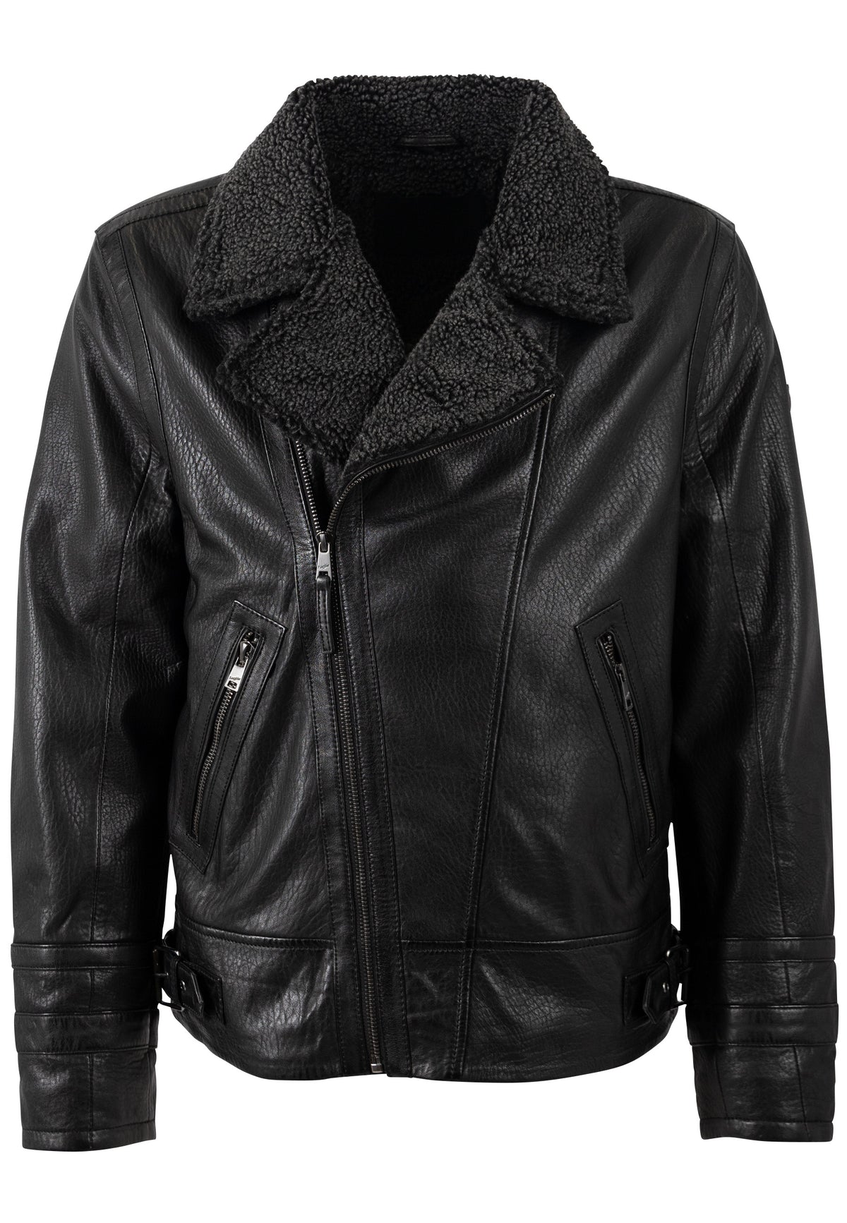 Lederjacke 1201-0797 black 