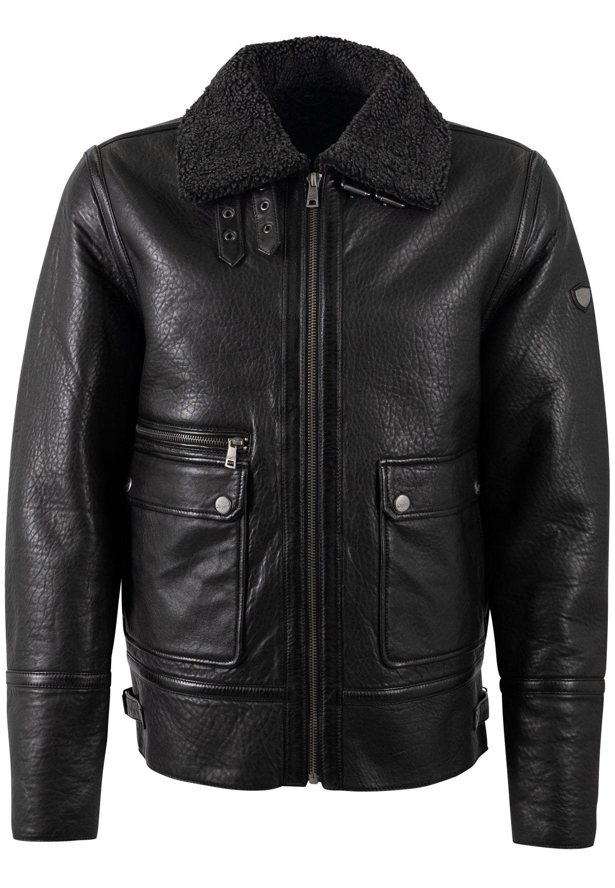 Lederjacke 1201-0854 black