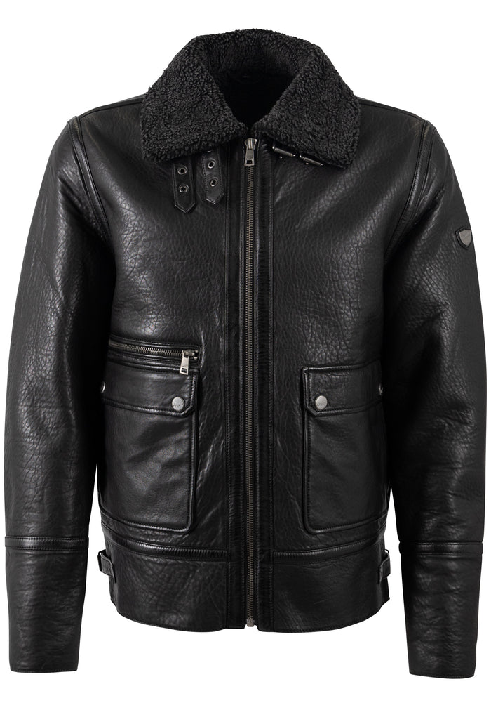 Lederjacke 1201-0854 black