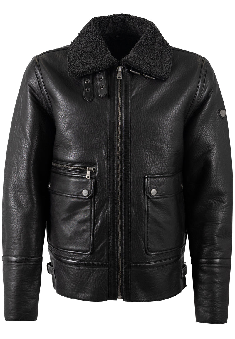 Lederjacke 1201-0854 black