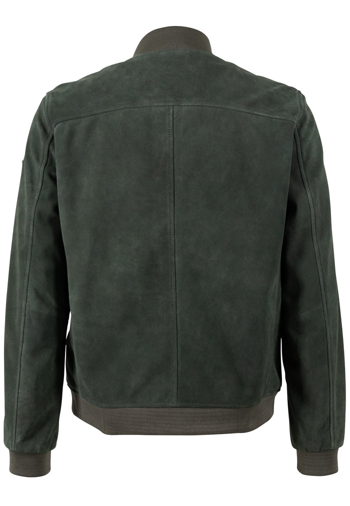 Lederjacke 1201-0856 dark green