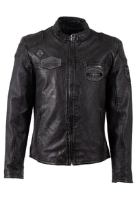 Bikerjacke 1201-0860 dark anthracite