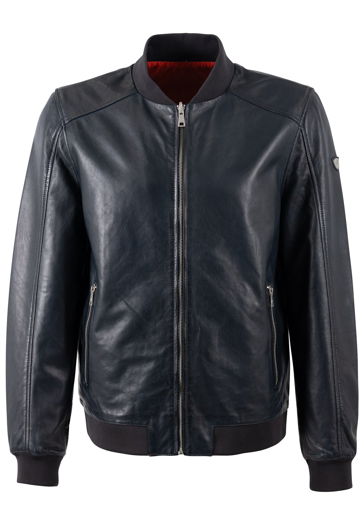 Lederjacke 1201-0905 navy