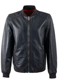 Lederjacke 1201-0905 navy