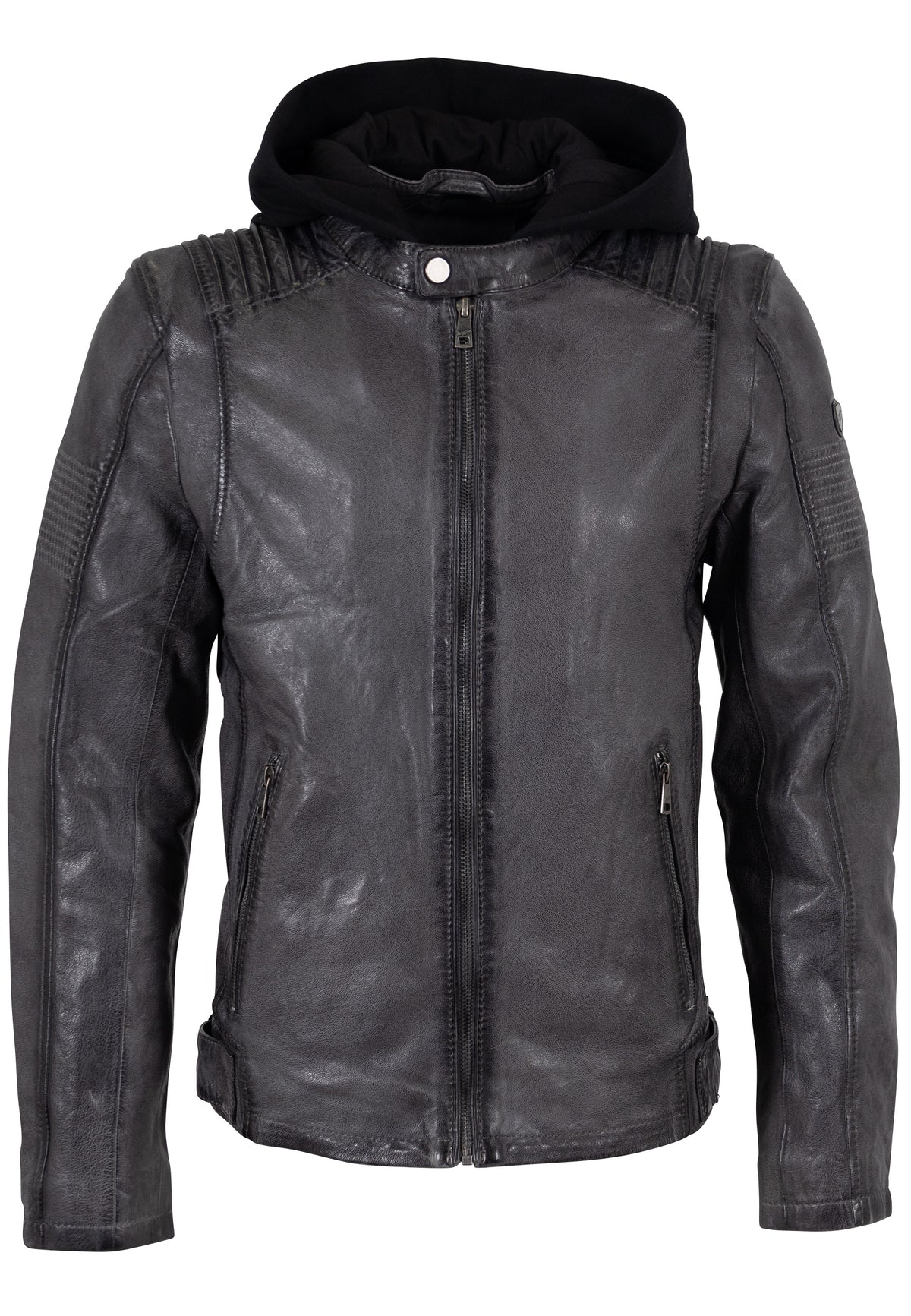 Bikerjacke 1201-0917 anthracite