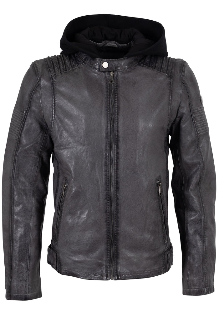 Bikerjacke 1201-0917 anthracite