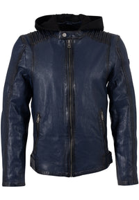 Bikerjacke 1201-0917 navy