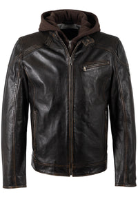 Bikerjacke 1201-0927 vintage black