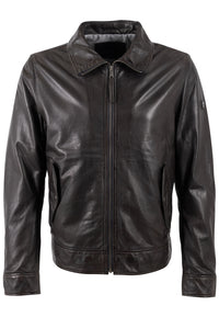 Lederjacke 1201-0949 dark brown