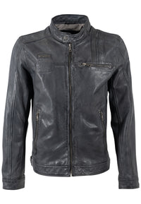 Lederjacke 1201-0991 anthracite