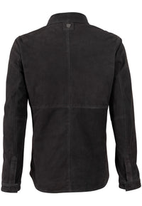 Lederhemd 1206-0012 dark anthracite
