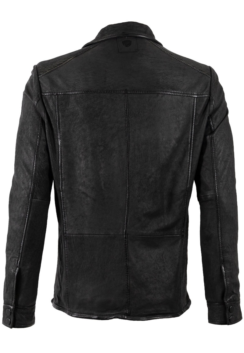 Ledershirt 1206-0016 black