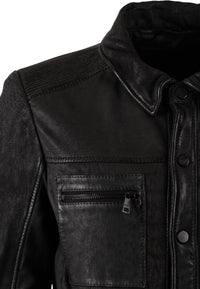 Ledershirt 1206-0016 black