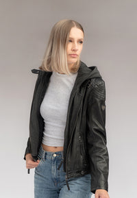 Lederjacke 1801-0001 black