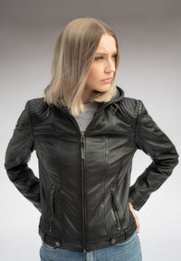 Lederjacke 1801-0001 black