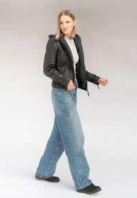 Lederjacke 1801-0001 black