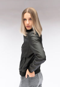 Lederjacke 1801-0010 black