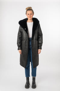 Damen Mantel 2102-0019 black