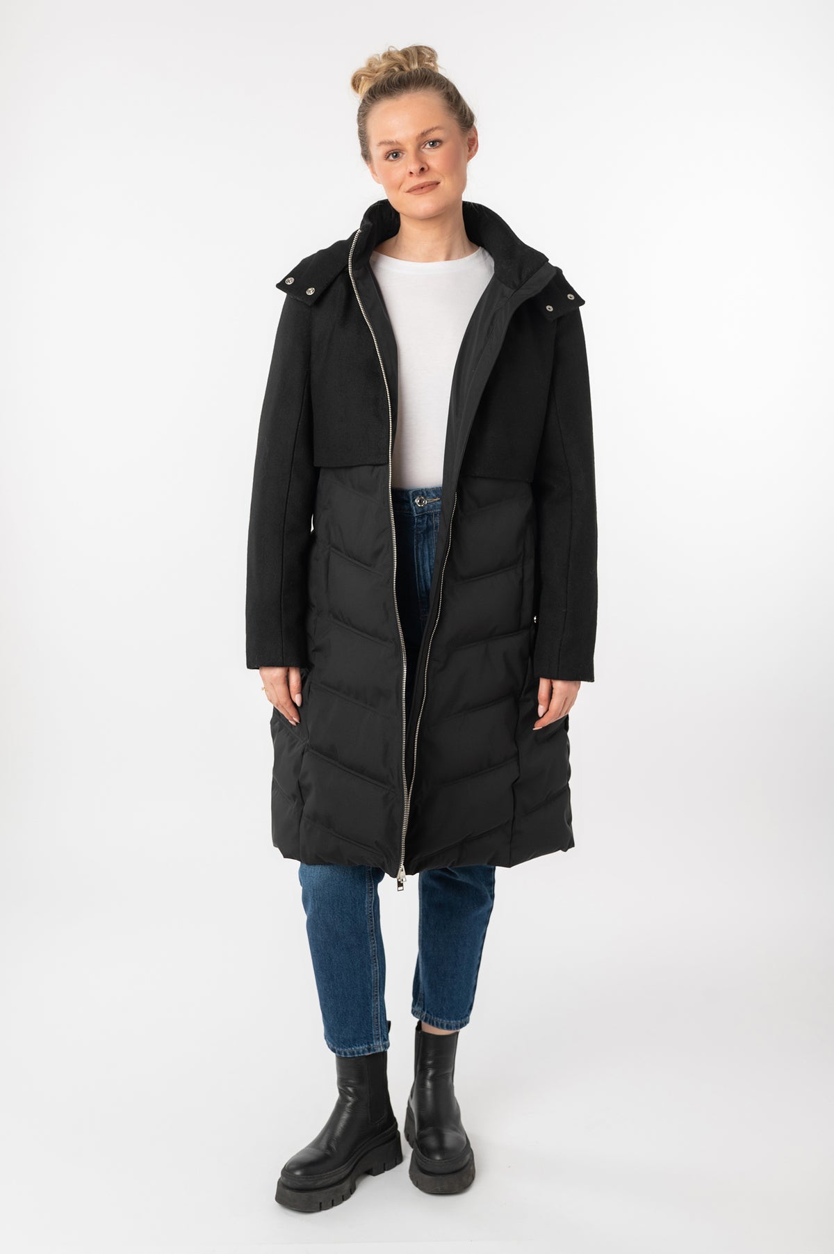 Damen Mantel 2102-0025 black