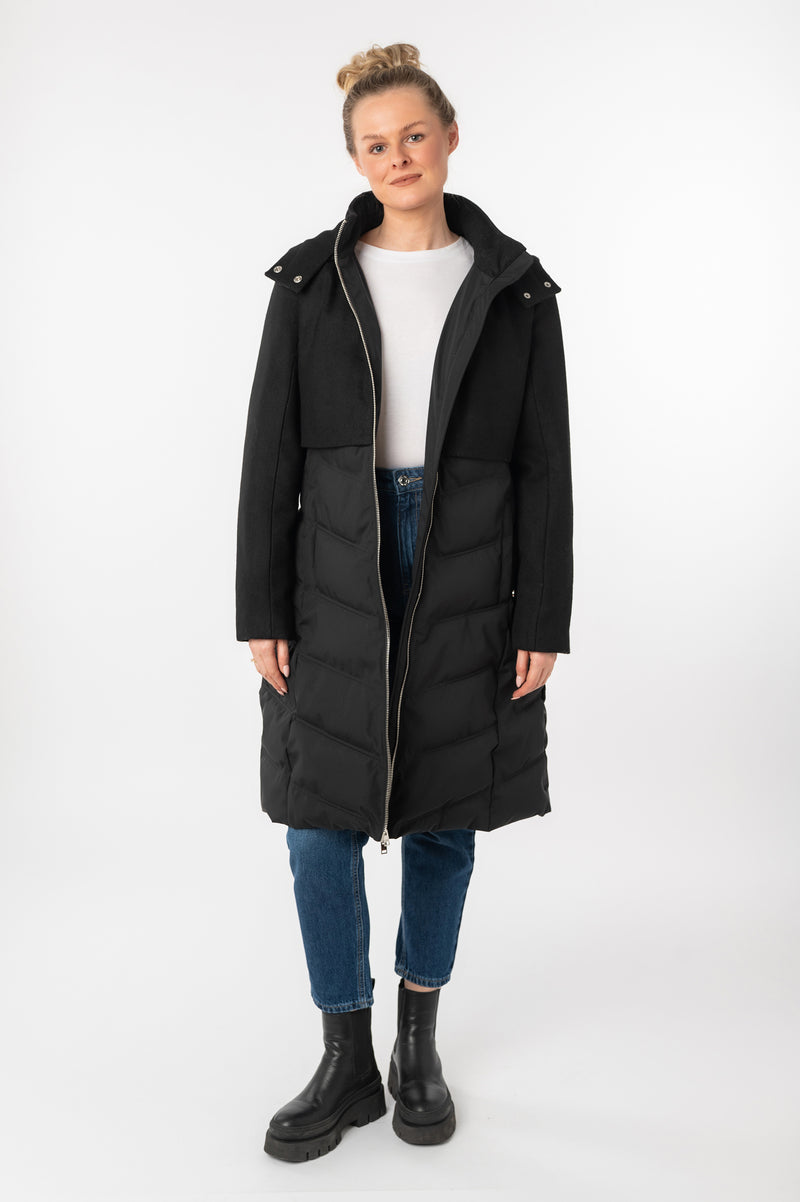 Damen Mantel 2102-0025 black