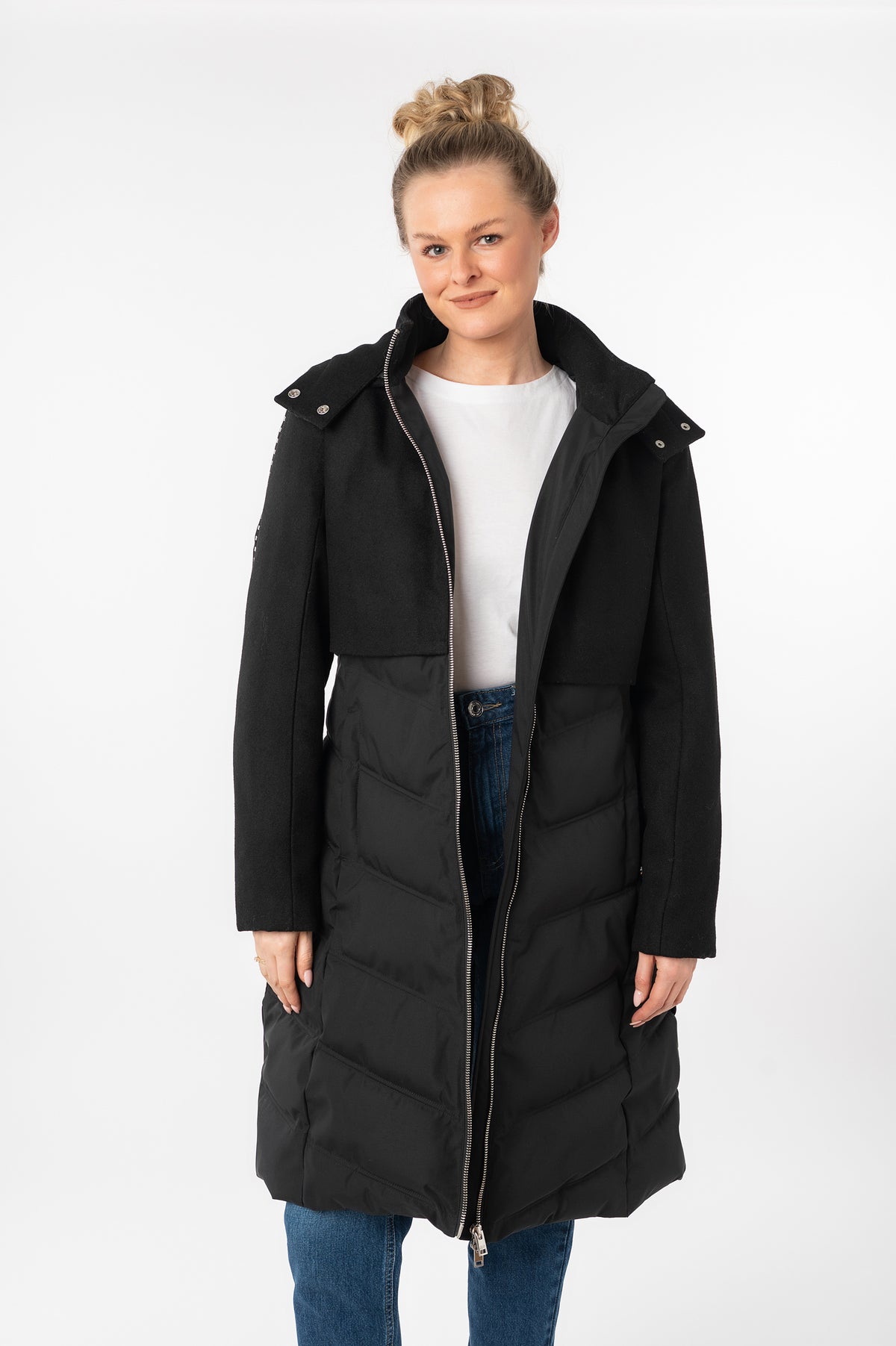 Damen Mantel 2102-0025 black