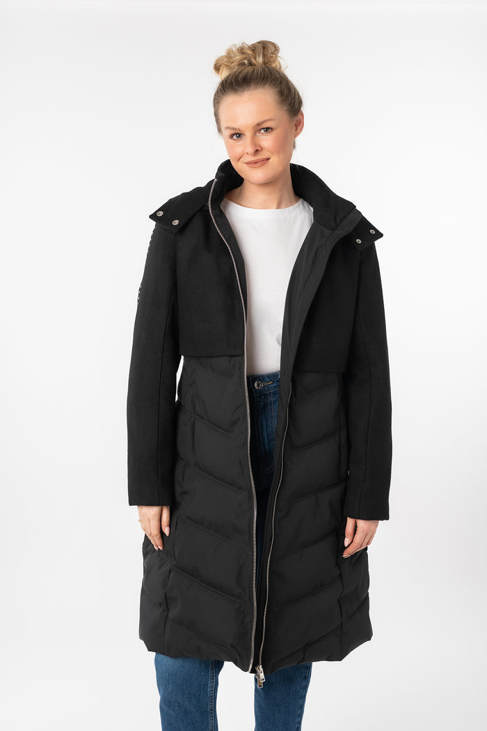 Damen Mantel 2102-0025 black