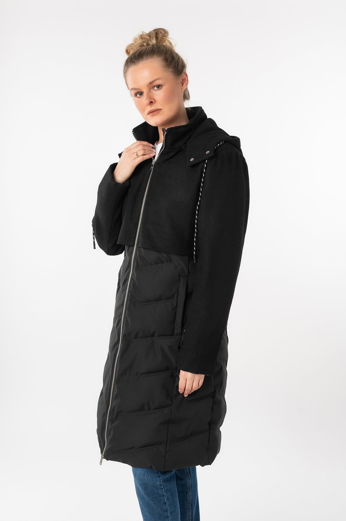 Damen Mantel 2102-0025 black