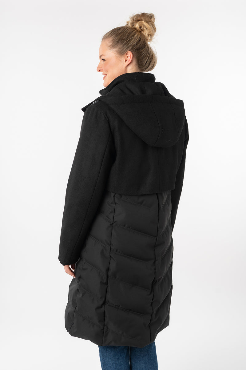 Damen Mantel 2102-0025 black